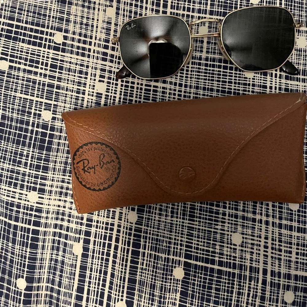 Ray-Ban Hexagonal Flat Lenses Sunglasses
